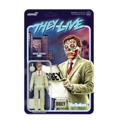 Invasion Los Angeles - Figurine ReAction Wave 02 Male Ghoul (Glow) 10 cm