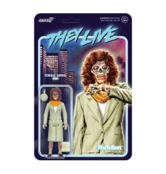 Invasion Los Angeles - Figurine ReAction Wave 02 Female Ghoul (Glow) 10 cm