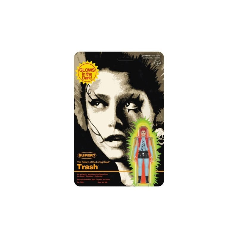 The Return of the Living Dead - Figurine ReAction Wave 04 Trash (Monster Glow) 10 cm