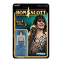 Bon Scott - Figurine ReAction Bon Scott (Leopard Print) 10 cm