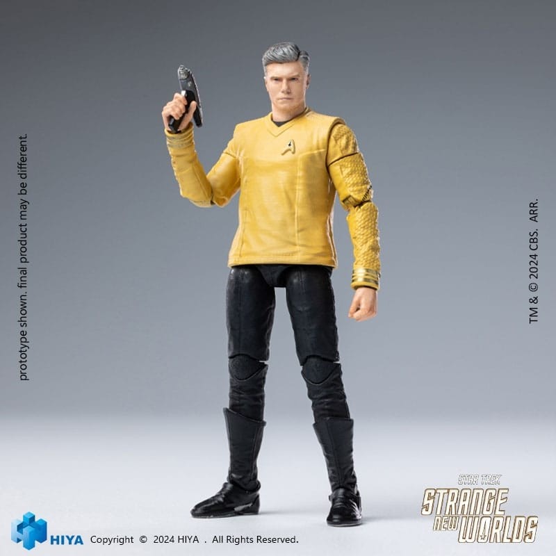 Star Trek - Strange New Worlds figurine 1/18 Exquisite Mini Series Pike 11 cm