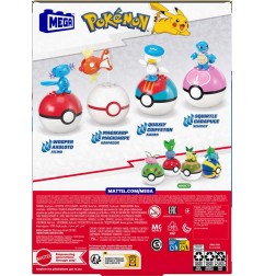 Pokémon - Jeu de construction MEGA 4 Pokémon