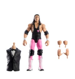 WWE WrestleMania Elite Collection - Figurine Bret Hit Man Hart 15 cm