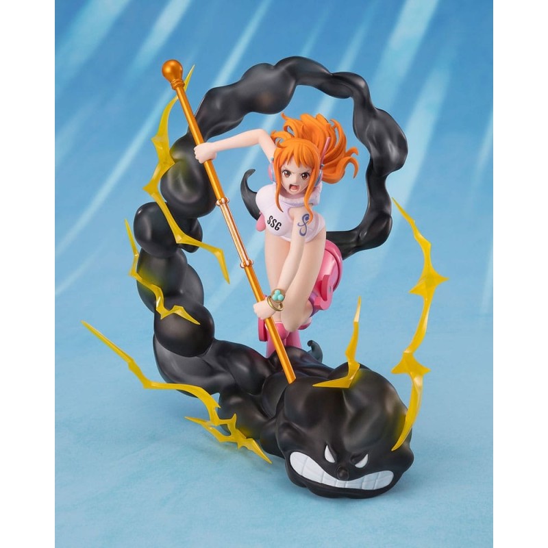 One Piece - Statuette PVC Figuarts ZERO Extra Battle Nami Lightning Blast 17 cm
