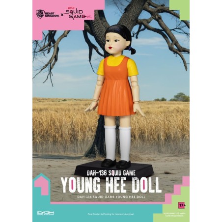 Squid Game - Figurine Squid Game sonore Young Hee Doll 30 cm