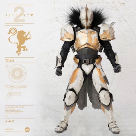 Destiny 2 - Figurine 1/6 Titan Calus's Selected Shader 32 cm