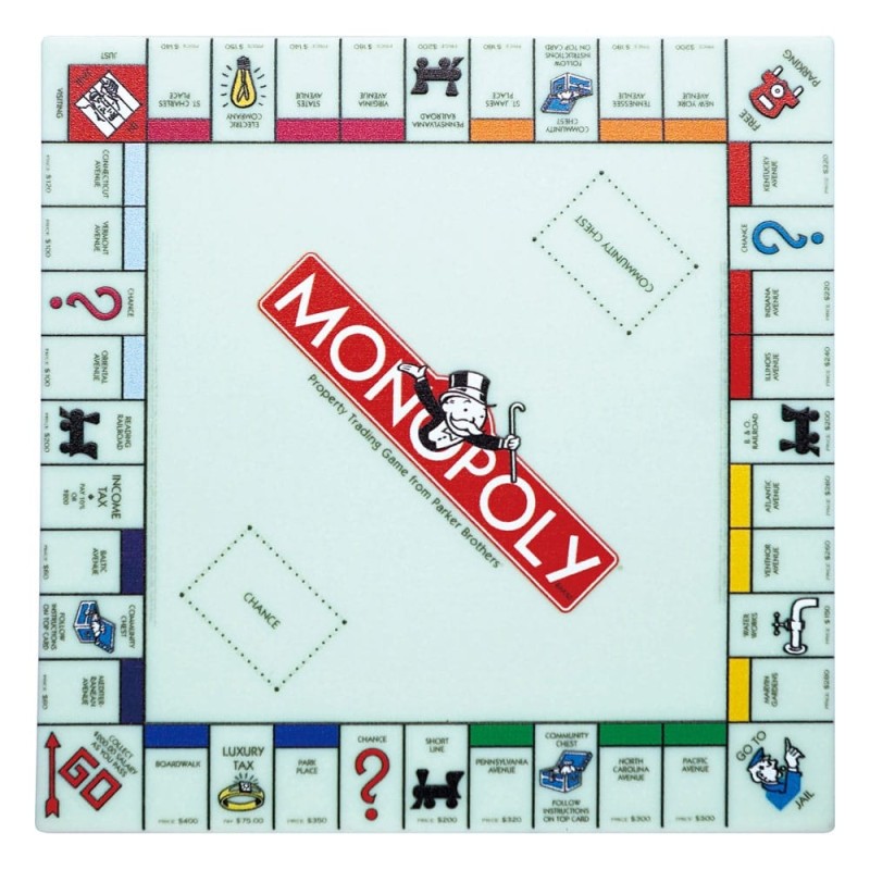 Hasbro - Brands aimant 3D Monopoly Board