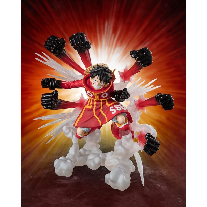 One Piece - Statuette PVC Figuarts ZERO Extra Battle Monkey D. Luffy -Gum Gum Hawk Gatling- 19 cm One Piece - Statuette PVC Figuarts ZERO Extra Battle Monkey D. Luffy -Gum Gum Hawk Gatling- 19 cm