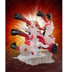 One Piece - Statuette Figuarts ZERO Extra Battle Monkey D. Luffy -Gum Gum Hawk Gatling- 19 cm