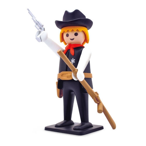 Playmobil - Figurine Nostalgia Collection Sheriff 21 cm