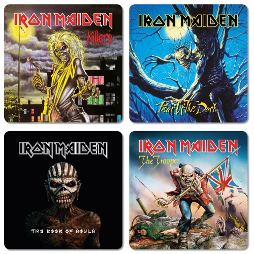 Iron Maiden - Pack de 4 sous-verres