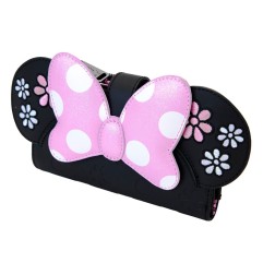 Disney - By Loungefly Porte-monnaie Minnie Floral Rock the Dots Flap