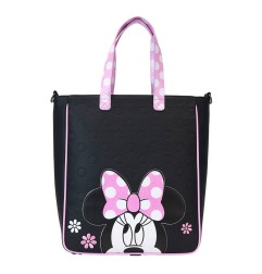 Disney - By Loungefly Sac à bandoulière avec porte-monnaie Minnie Floral Rock the Dots