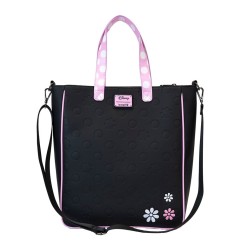 Disney - By Loungefly Sac à bandoulière avec porte-monnaie Minnie Floral Rock the Dots