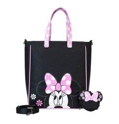 Disney - Sac à bandoulière avec porte-monnaie Minnie Floral Rock the Dots By Loungefly