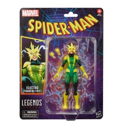 Marvel - Spider-Man  Legends Retro figurine Electro (Francine Frye) 15 cm