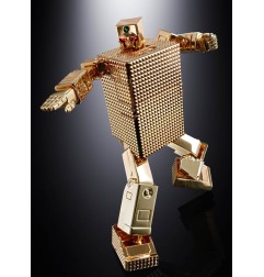 Golden Warrior Gold Lightan - Figurine Diecast Soul of Chogokin GX-32SP Gold Lightan 50th Anniversary Ver. 13 cm