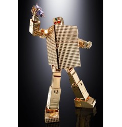 Golden Warrior Gold Lightan - Figurine Diecast Soul of Chogokin GX-32SP Gold Lightan 50th Anniversary Ver. 13 cm