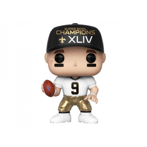 NFL - Figurine POP! Drew Brees (SB Champions XLIV) 9 cm
