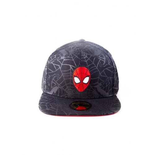 Marvel - Casquette Snapback Head Spider-Man