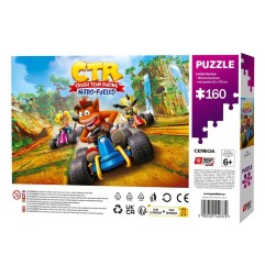 Crash Bandicoot - Puzzle Kids Team Racing Nitro-Fueled (160 pièces)