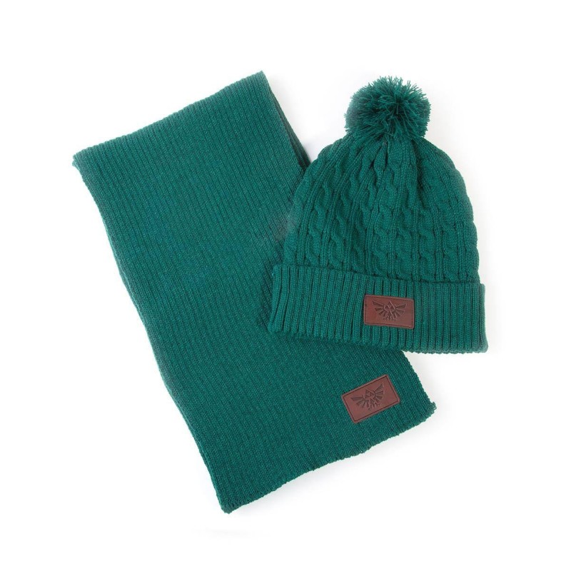 Legend of Zelda, The - The Legend of Zelda set bonnet & écharpe Logo