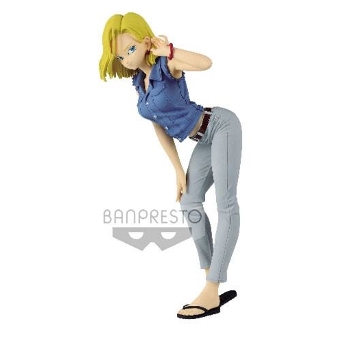 Dragon Ball - Statuette Glitter & Glamours Android 18 II Ver. A 23 cm