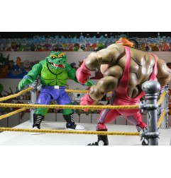 Les Tortues Ninja (Archie Comics) - Figurine Stump Wrestling Leatherhead 18 cm