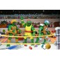 Tortues Ninja - (Archie Comics) figurines Pack de 4 Stump Wrestling Turtles 18 cm