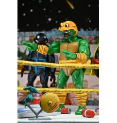 Tortues Ninja (Archie Comics) - Pack de 4 Figurines Stump Wrestling Turtles 18 cm