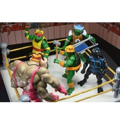 Tortues Ninja (Archie Comics) - Pack de 4 Figurines Stump Wrestling Turtles 18 cm