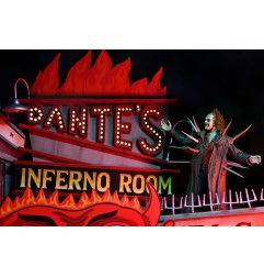 Beetlejuice - (1988) diorama Trenchcoat with Spikes Inferno Room Deluxe Set