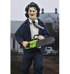 Massacre à la tronçonneuse - Figurine Clothed Leatherface (Pretty Woman Mask) 50th Anniversary 20 cm