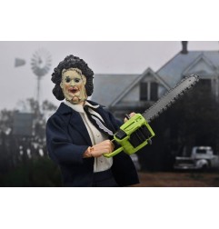 Massacre à la tronçonneuse - Figurine Clothed Leatherface (Pretty Woman Mask) 50th Anniversary 20 cm