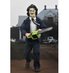 Massacre à la tronçonneuse - Figurine Clothed Leatherface (Pretty Woman Mask) 50th Anniversary 20 cm