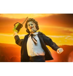 Massacre à la tronçonneuse - Figurine Clothed Leatherface (Pretty Woman Mask) 50th Anniversary 20 cm