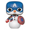 Marvel Holiday - Figurine POP! Captain America 9 cm