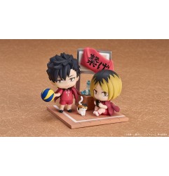 Haikyu!! - Pack 2 mini figurines Qset Tetsuro Kuroo & Kenma Kozume 9 cm