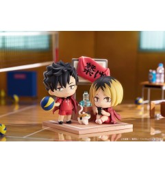 Haikyu!! - Pack 2 mini figurines Qset Tetsuro Kuroo & Kenma Kozume 9 cm