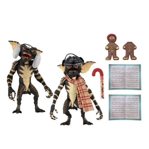 Gremlins - Pack 2 figurines Christmas Carol Winter Scene Set 2 15 cm