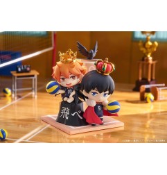 Haikyu!! - Pack 2 mini figurines Qset Shoyo Hinata & Tobio Kageyama 11 cm