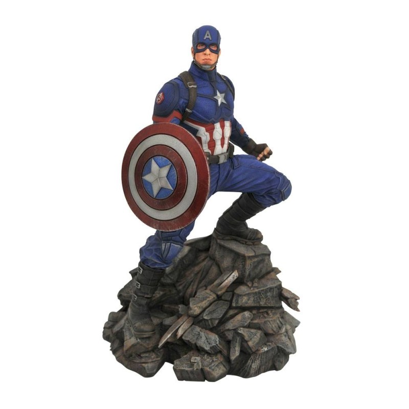 Marvel - Avengers : Endgame  Movie Premier Collection statuette Captain America 30 cm