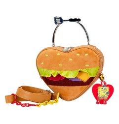 Bob l'éponge - Nickelodeon by Loungefly sac à bandoulière Spongebob Krabby Patty Plush