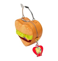 Bob l'éponge - Sac à bandoulière Bob l'éponge Krabby Patty Plush by Loungefly