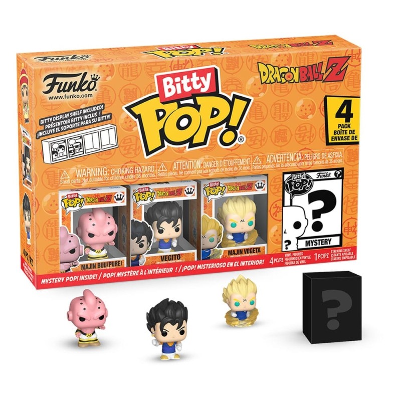 Dragon Ball - Pack 4 figurines Bitty POP! Vinyl Series 3 2,5 cm Dragon Ball - Pack 4 figurines Bitty POP! Vinyl Series 3 2,5 cm