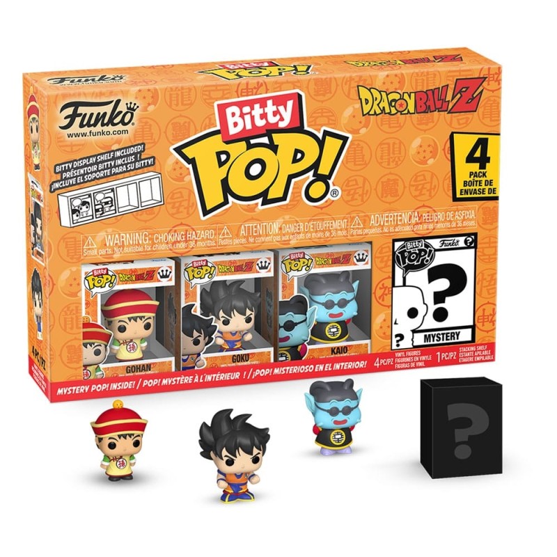 Dragon Ball - Pack 4 figurines Bitty POP! Vinyl Series 1 2,5 cm Dragon Ball - Pack 4 figurines Bitty POP! Vinyl Series 1 2,5 cm