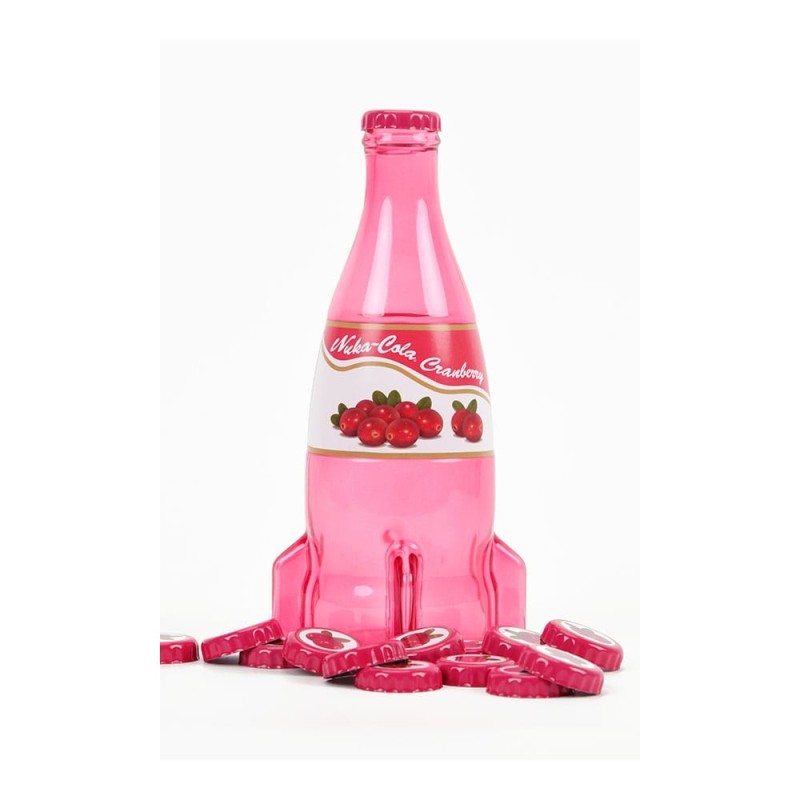 Fallout - Botlle Series Glass Bottle & Cap Nuka Cola Cranberry