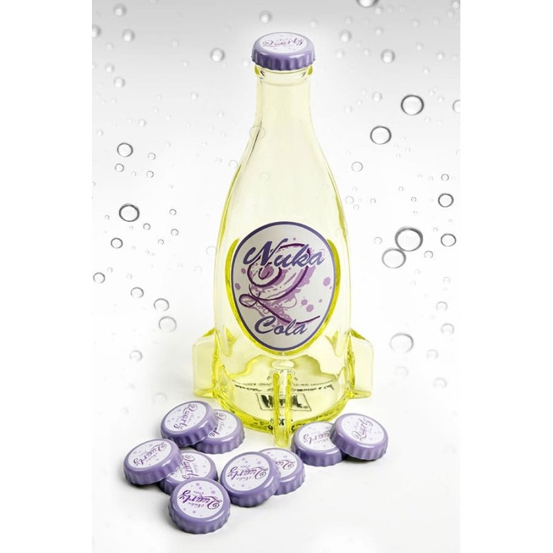 Fallout - Botlle Series Glass Bottle & Cap Nuka Quartz Fallout - Botlle Series Glass Bottle & Cap Nuka Quartz
