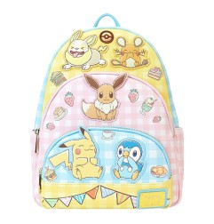Pokémon - By Loungefly sac à dos Full-Size Cafe Tripple Pocket