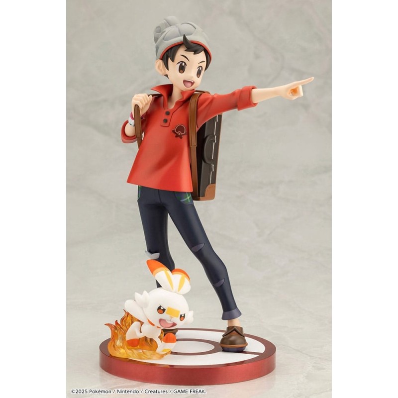 Pokémon - Statuette PVC ARTFXJ 1/8 Victor & Flambino 21 cm